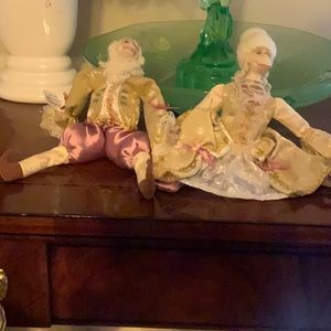 Pair of Catherine collection, French court, monkey dolls, Wayne, KLEISKI